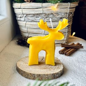 Rénszarvas Méhviasz gyertya